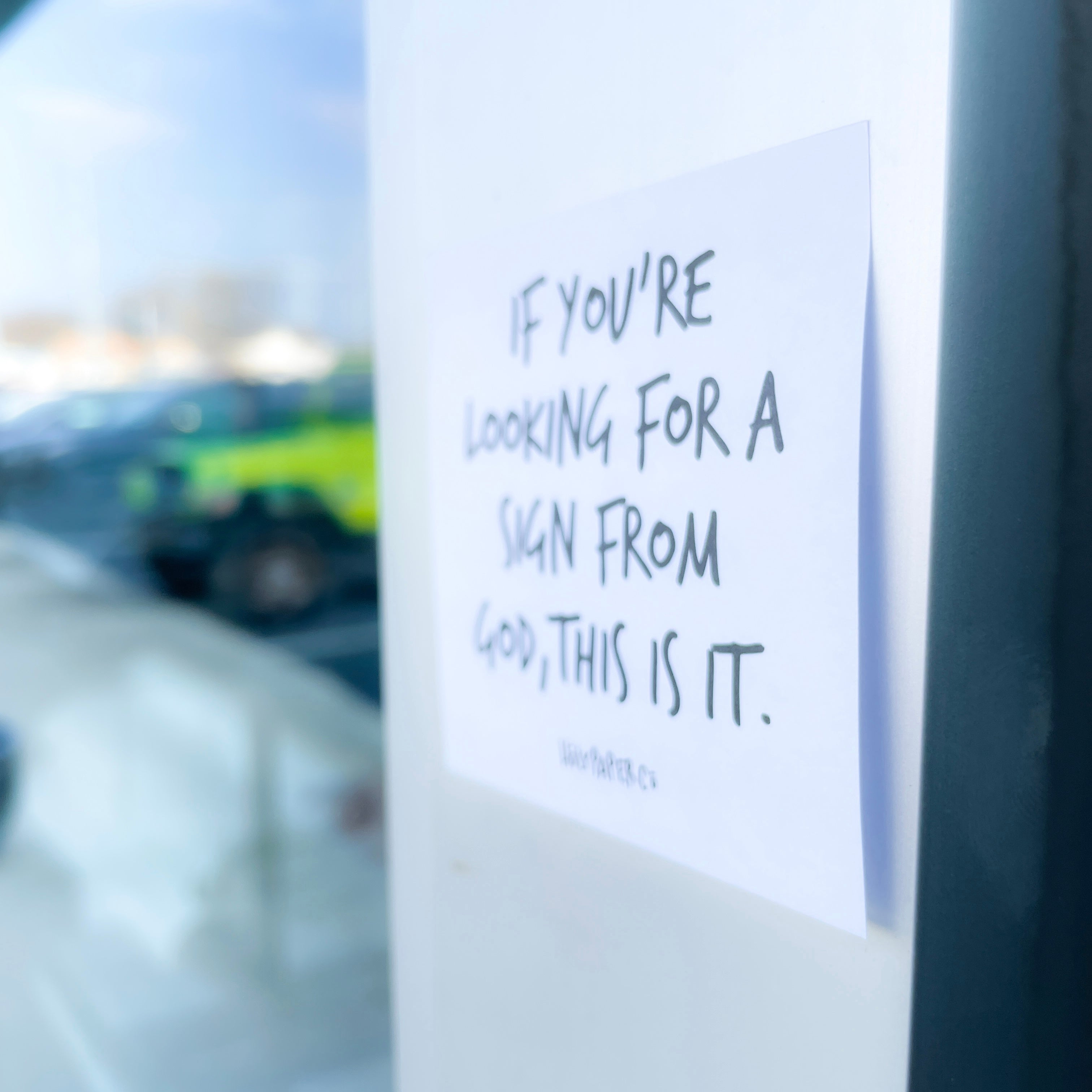 Sign from God Tracts